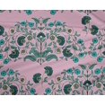 thumbnail image 4 of oneOone Polyester Lycra Fabric Leaves & Floral Block Print Sewing Fabric BTY 56 Inch Wide, 4 of 4