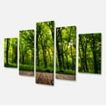 thumbnail image 2 of Green Forest with Dense Woods - Landscape Canvas Art Print, 2 of 3