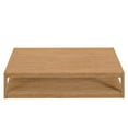 thumbnail image 3 of Carlsbad Teak Wood Outdoor Patio Coffee Table, 3 of 7