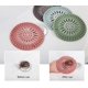 thumbnail image 2 of Tapón para el cabello de silicona duradero, cubiertas de drenaje para ducha, fácil de instalar y limpiar, traje para baño, bañera y cocina, paquete de 5, 2 of 5
