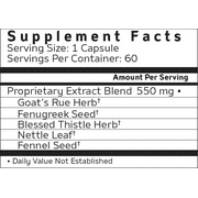 Motherlove More Milk® Special Blend, Goats Rue-Based Lactation Supplement, 60 Liquid Caps