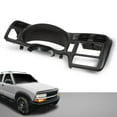 thumbnail image 5 of CROSSDESIGN Dashboards Cluster Dash Radio Bezel Vehicle with Double Din Radio Black Fit for Chevy Blazer S10 GMC Jimmy Sonoma 1998-2004, 5 of 9
