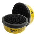 thumbnail image 1 of Respirador Cartucho Amarillo 2 Piezas 4C5003P Infra Infra 182114, 1 of 2