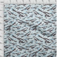 thumbnail image 4 of oneOone Viscose Chiffon Wine Fabric Bird Sewing Craft Projects Fabric Prints By Yard 42 Inch Wide, 4 of 4