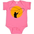 thumbnail image 3 of Inktastic Fly Fishing Sun Silhouette Boys or Girls Baby Bodysuit, 3 of 5