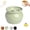 A, variant on Ceramic Egg Coddlers with Lids – 400ml Vintage Porcelain Egg Cooker, Soft Boiled Eggs Steamer Dish for Breakfast, Chawanmushi, Dessert, Pudding