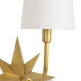 thumbnail image 3 of Regina Andrew 15-1158NB Etoile 18" Tall Wall Sconce - Brass, 3 of 5