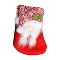 thumbnail image 3 of Xuniizn Christmas Stockings Bulk, Assorted Festive Xmas Stockings for Fireplace Mantel Decor, Traditional Holiday Ornaments, Christmas Decorations for Home, Cloth, 3 of 5