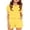 73Yellow354, variant on XAOFW Girls Outfits Short Sleeve Solid Color Top Shorts Toddler Kids Summer Casual Clothes Sets 6-7 Years