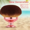 thumbnail image 2 of Brocha de maquillaje EOICCEOH extra grande para autobronceador y bronceador, 2 of 7