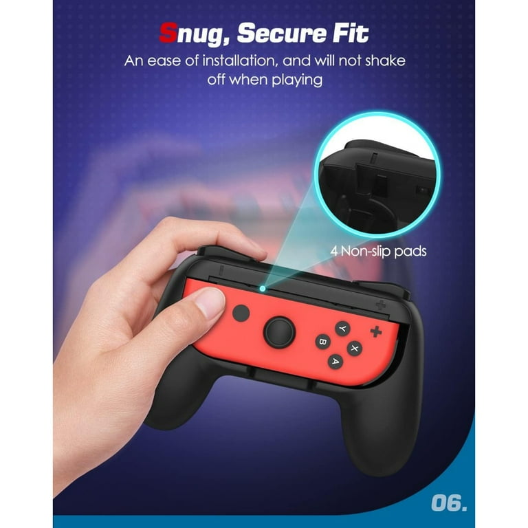 Grip for Nintendo Switch OLED Model Joycon & Switch Joy-Con