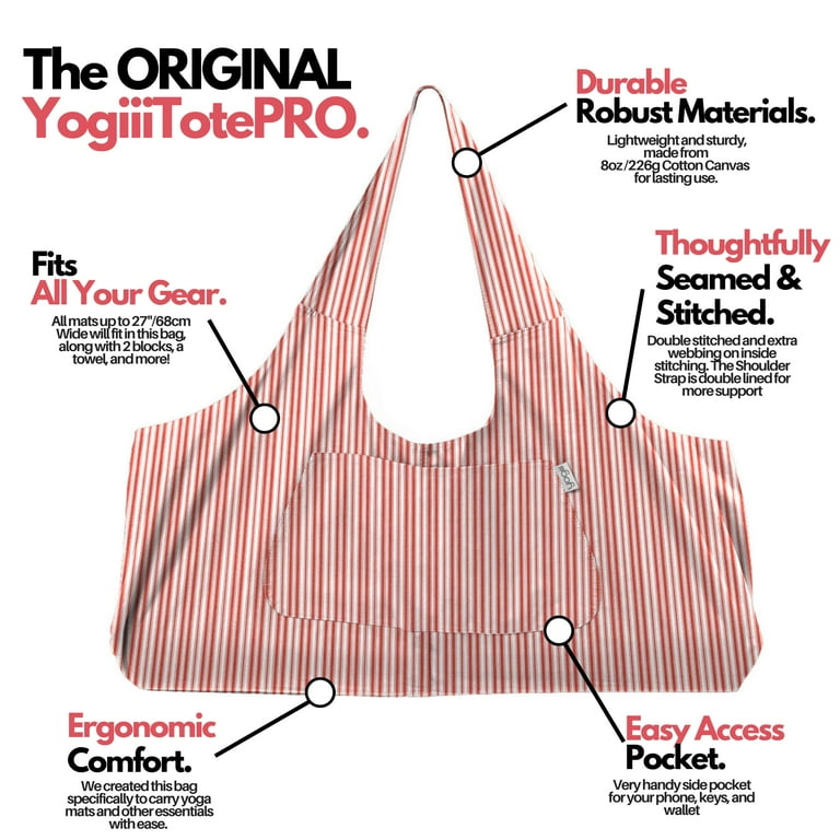 Yogiii Large Yoga Mat Bag, The ORIGINAL YogiiiTotePRO