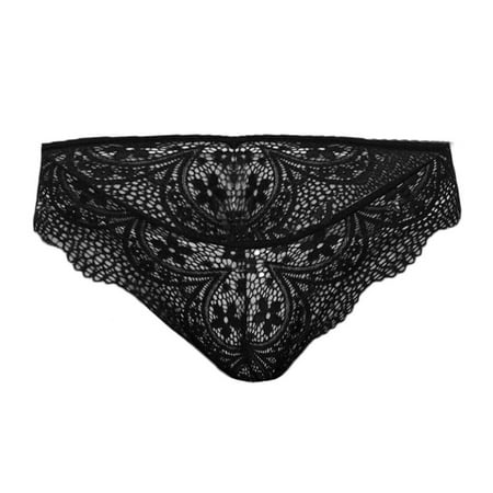 

Fashion Delicate Women Translucent Underwear Sheer Lace Tank Lace Underpant