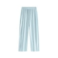 thumbnail image 4 of Blue Chic Store StretchActive - Women's Ultra Stretch Breathable Casual Pants Light Blue XL, 4 of 8