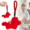 thumbnail image 2 of SSNTSY 1 PC Horse Keychain Plush Bag Charm Stuffed Horse Pendant Mini Horse Ornament for New Year Theme Party Birthday Decoration Supplies, 2 of 8