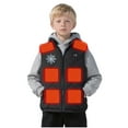 thumbnail image 3 of Jinhomg Kids Heated Vest for Boys Girls Lightweight Warm Puffer Vests with 13 Heating Zones Electric Heated Zipper Jacket (Battery Not Included), 3 of 7