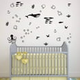 thumbnail image 2 of Juego De Calcomanías De Pared Submarinas, Calcomanías De Vinilo Para Pared, Calcomanías De Burbujas, Decoración Moderna Para Habitación De Niños, Calcomanías De Pared Náuticas, Calcomanías De Pared De, 2 of 5