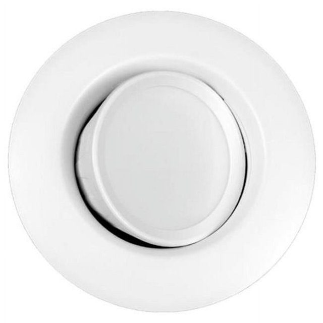 Nicor DCG621204KWH Éclairage 880 Lumens LED Encastré Canette Gimbal Downlight Rond - Blanc
