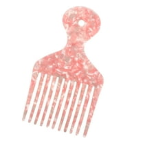 Vocoste  Wide Tooth Hair Comb Hair Styling Tool for Men Women Plastic Pink 4.8 Inch