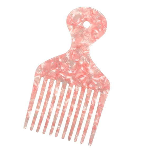 Vocoste  Wide Tooth Hair Comb Hair Styling Tool for Men Women Plastic Pink 4.8 Inch