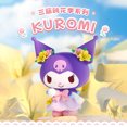 thumbnail image 2 of Adornos genuinos de la serie Flower Season de Sanrio, caja transparente, figura de anime Kawaii de Kuromi Cinnamoroll Little Twin Star, regalo de cumpleaños, 2 of 5