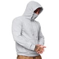 thumbnail image 5 of Suéter de hombre con capucha, camiseta de manga larga, máscara de suéter de hombre, 5 of 5