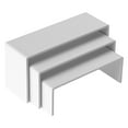 thumbnail image 4 of Juego de 3 Soportes acrílicos Sunnimix Escalonados Soporte para exhibición Blanco, 4 of 7