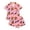 A-Pink148, variant on JAJAHO Kids Halloween Pajamas Set Boys Girls Short Sleeve Pumpkin Pajama Button Down 2 Piece Pjs 3-14Y
