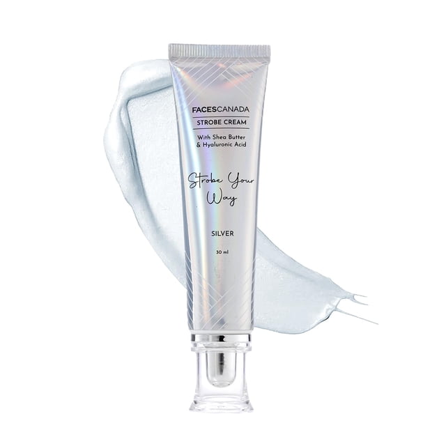 FACESCANADA Strobe Shea Butter & Hyaluronic Acid Cream - Silver,