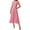 Pink, variant on BTFBM Women Tank Midi Dress Summer Crewneck Sleeveless Pleated A Line Business Casual Formal Sweater Spring Dresses