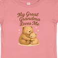 thumbnail image 4 of Inktastic My Great Grandma Loves Me Boys or Girls Baby T-Shirt, 4 of 5