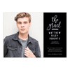 All That Glam Graduation Announcement