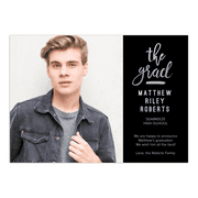 All That Glam Graduation Announcement