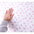 thumbnail image 5 of Pink Heart Sheets Full Bedding Set - Super Soft 4 Piece Heart Bed Sheets for Girls with Fitted Sheet, Flat Sheet & 2 Pillowcases - Cute Pink Heart Bedding & Room Décor for Kids & Teens, 5 of 9