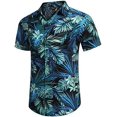 thumbnail image 6 of Mens Flower Shirt Hawaiian Shorts Sets Casual Button Down Short Sleeve Beach Shirt 2025, 6 of 6