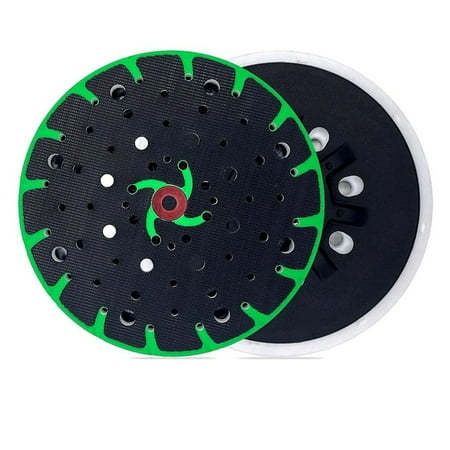 

6 Inch 17 Hole Replacement Sander Pad Random Orbital Dust Extraction Backing Pad Compatible with (Floppy Disk)