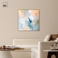 thumbnail image 3 of Estatico I Canvas Modern Color Abstract by Art Remedy, Gold Frame, 40" x 40", 3 of 7