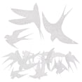thumbnail image 1 of 20 Sheets of Window Decals Anti-collision Window Stickers Bird Shaped Window Decals, 1 of 8