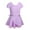 Purple, variant on Uccdo 2-9T Toddler Little Girls Gymnastics Skirted Leotards Ballet Tutu Dance Dress Leotard With Sequins Wrap Skirt