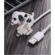 thumbnail image 1 of Cable de datos para cachorro de perro de peluche, cable de carga para cachorro, adecuado para teléfono móvil Apple Android, USB, número de perro callejero, 1 of 5