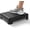 Black Black, variant on 3.35" Step Stool, SGS-Tested 600 lb, for Adults & Seniors, Black/Grey | 3.35" low step; SGS-tested 600 lb; soft TPE top; anti-tip base; 8 non-slip feet; for high beds, cars, RVs & post-surgery