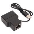 thumbnail image 1 of Divisor LAN divisor Ethernet RJ45 Pin chapado en oro de PVC fuerte de 100Mbps para ordenador enrutador ANGGREK Otros, 1 of 7