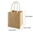 thumbnail image 3 of MOUDUO Home Textiles Essential Clearance! Large Capacity Storage Organizer Vintage Gift Bag Linen Beach Shopping Handbag for Outing Textiles Set (Beige), 3 of 4