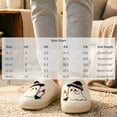 thumbnail image 4 of Cute Ghost Slippers For Women Halloween House Shoes Soft Fuzzy Indoor Sliders Warm Winter Holiday Bedroom Footwear Gift, 4 of 8