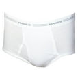 thumbnail image 2 of Men's Cotton White Briefs with Comfort Flex Waistband (Pack of 6), 2 of 2