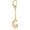 Letter C, variant on Initial Letter Keychain for Women Chunky Gold Bubble Letter Bag Charm Purse Charm Personalized Keyrings Accessories