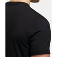 thumbnail image 4 of ADIDAS Mens Black Logo Graphic Classic Fit T-Shirt S, 4 of 6