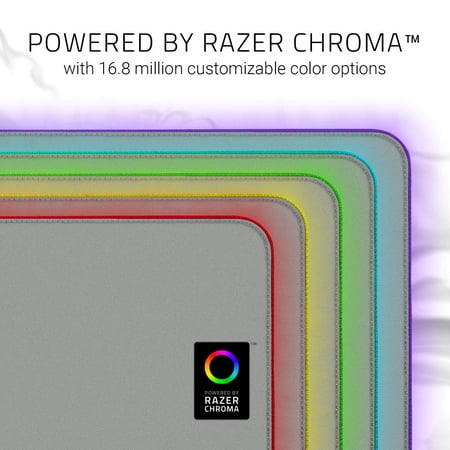 Razer Goliathus Extended Chroma Gaming Mouse Mat - Balanced Control - Mercury
