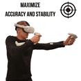 thumbnail image 2 of iSTOCK VR Gunstock for Meta Quest 2 Quest 3 Quest Pro, White, 2 of 7