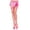 Neon Pink, variant on Leg Avenue Women's Fence Net Thigh Highs, Black, One Size